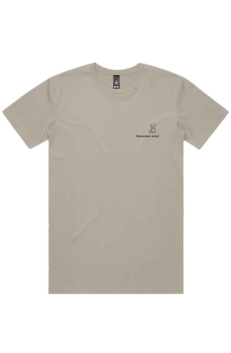 RememberWhen? Upside tee Natural