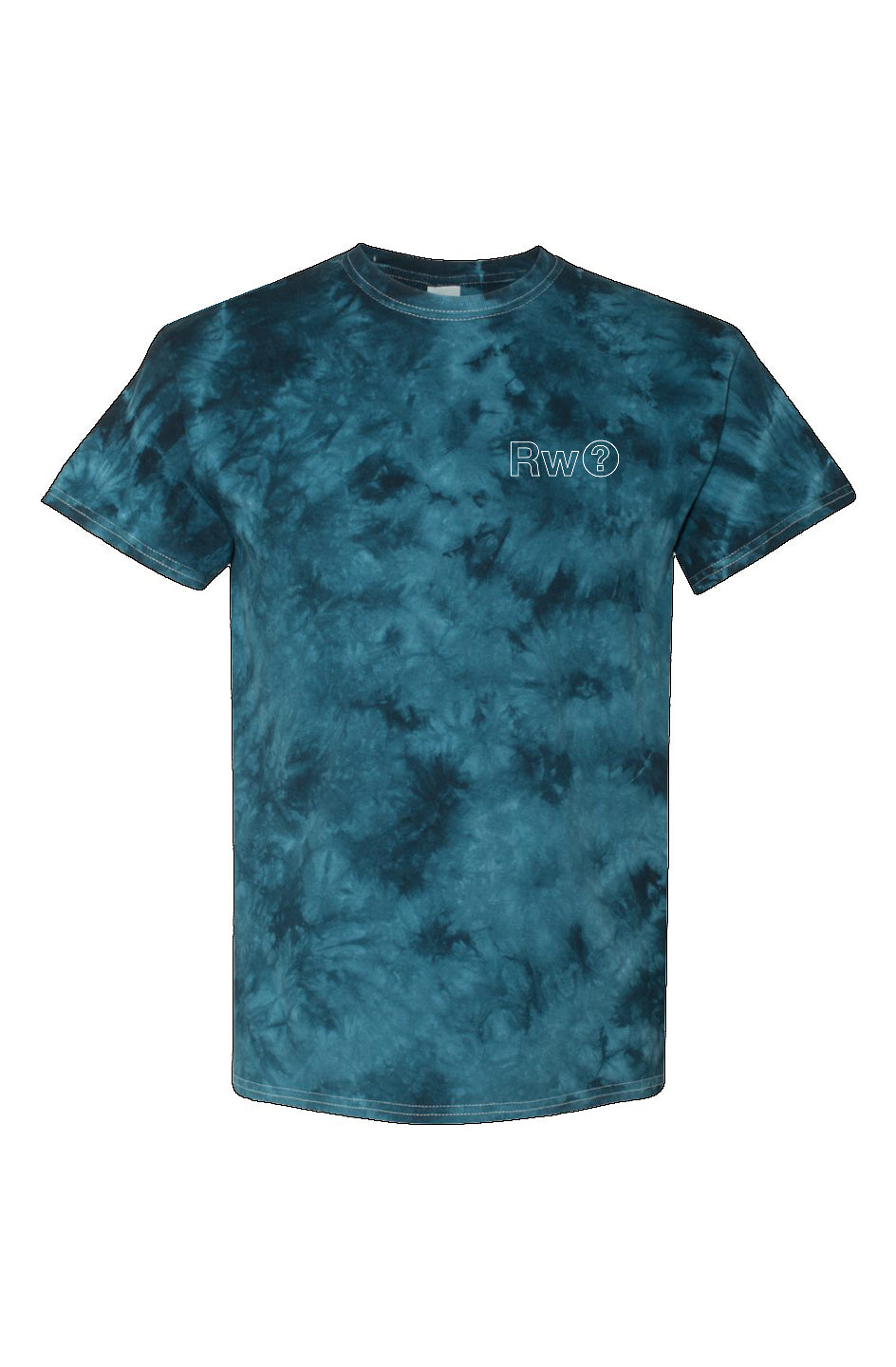 Navy Crystal Tie-Dye Tee