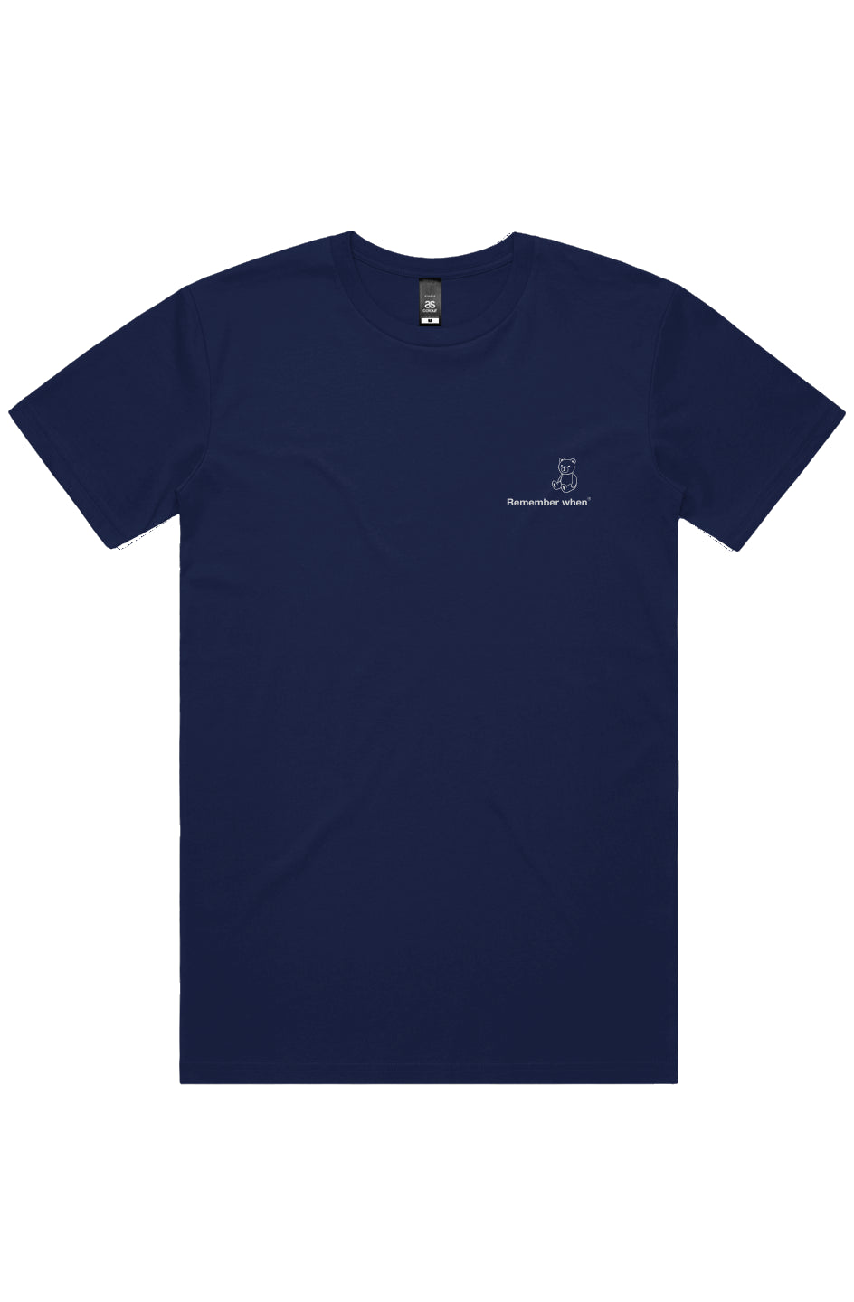 RememberWhen? Upside tee Navy