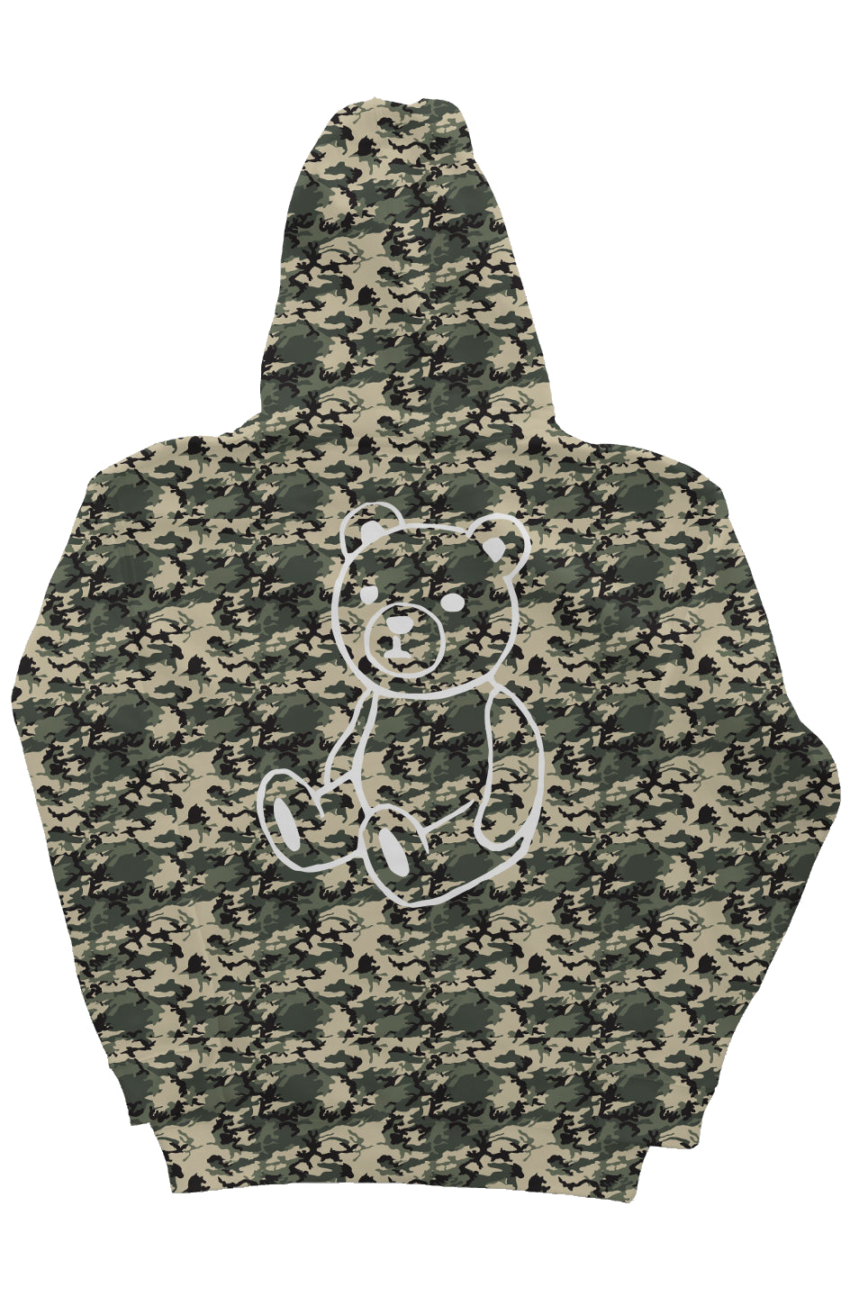 RememberWhen? Big bear camo hoodie Army Camo