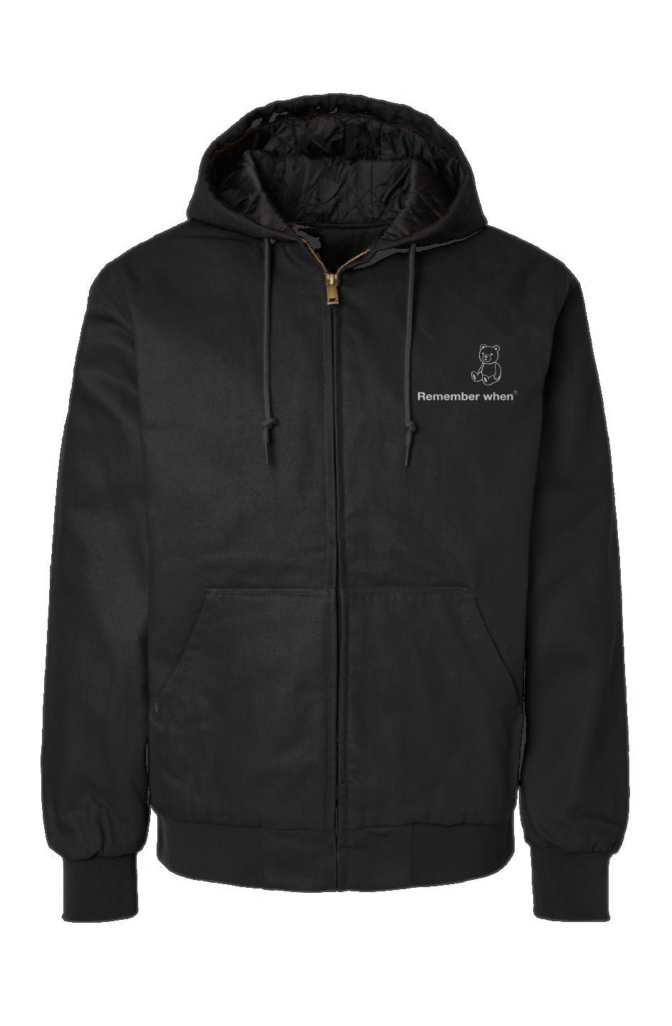 RememberWhen? Workmans Canvas Jacket Black