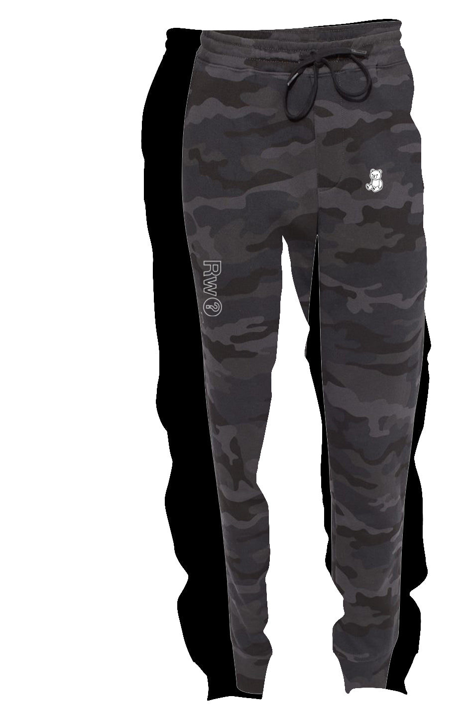 RememberWhen? Classic Camo Sweatpants Black Camo