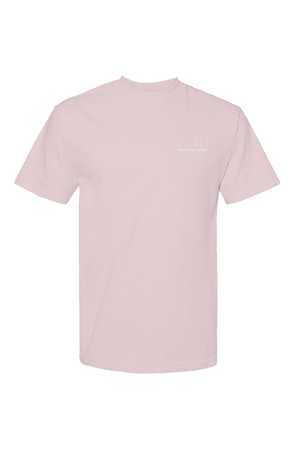 RememberWhen? Classic Streetwear T Shirt Pink