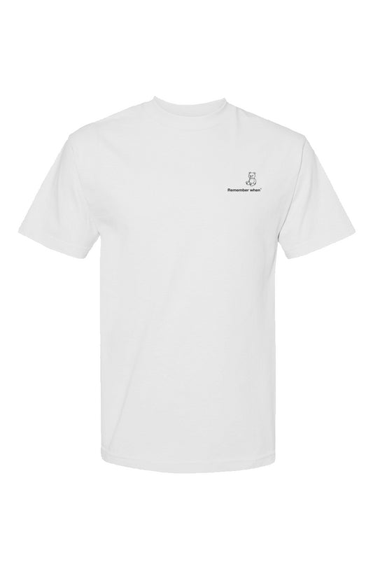 RememberWhen? Classic Streetwear T Shirt White