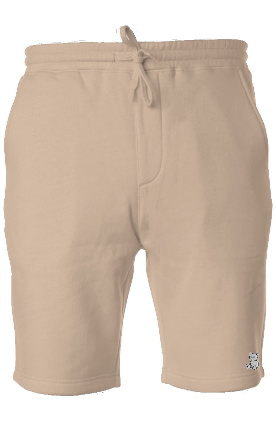 RememberWhen? Pastel Fleece Shorts Sandstone