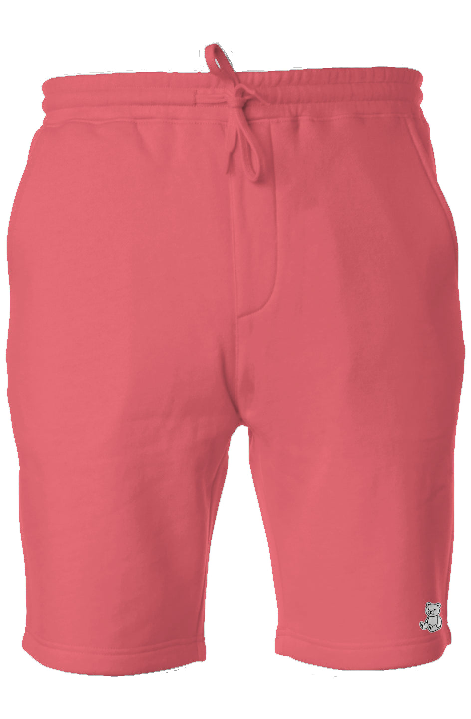 RememberWhen? Pastel Fleece Shorts Pink