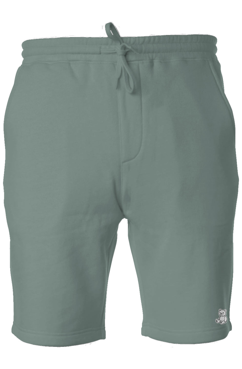 RememberWhen? Pastel Fleece Shorts Alpine Green