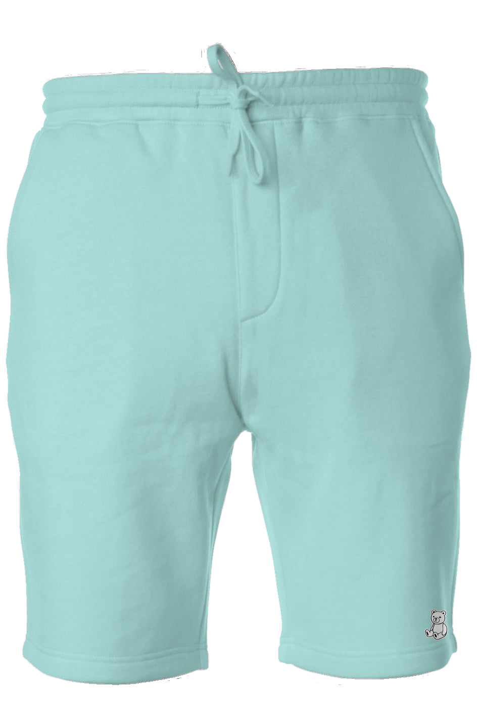 RememberWhen? Pastel Fleece Shorts Mint