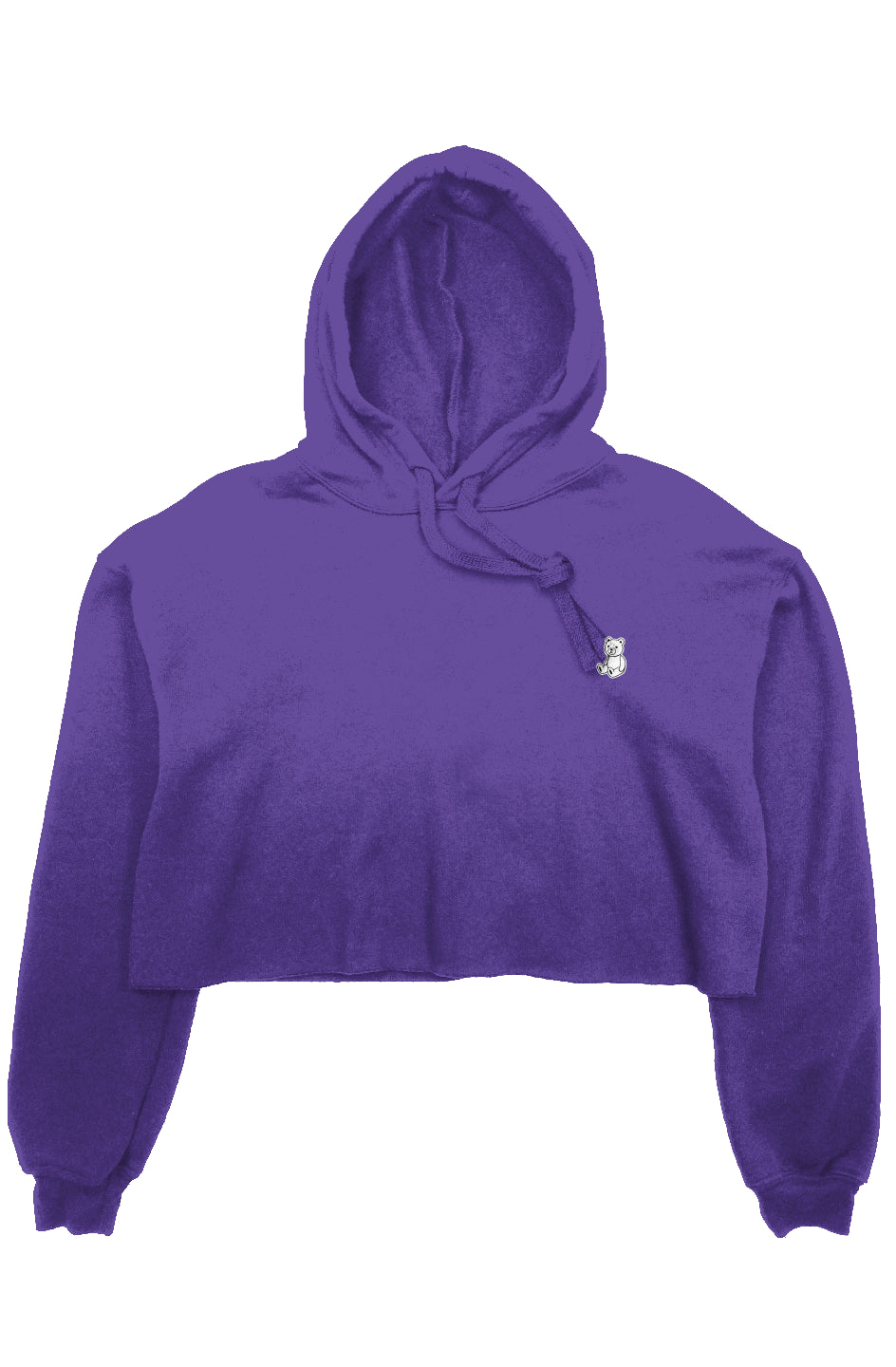 RememberWhen? Big Bear crop fleece hoodie Team (ro