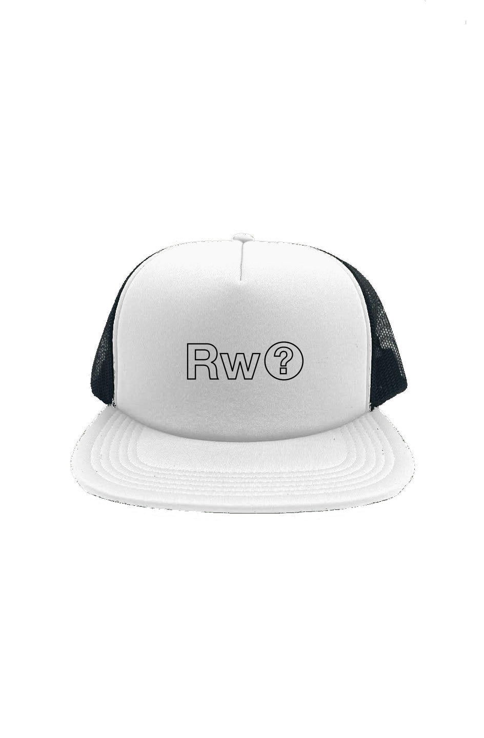 RememberWhen? RW? Foam Front Trucker White/Black