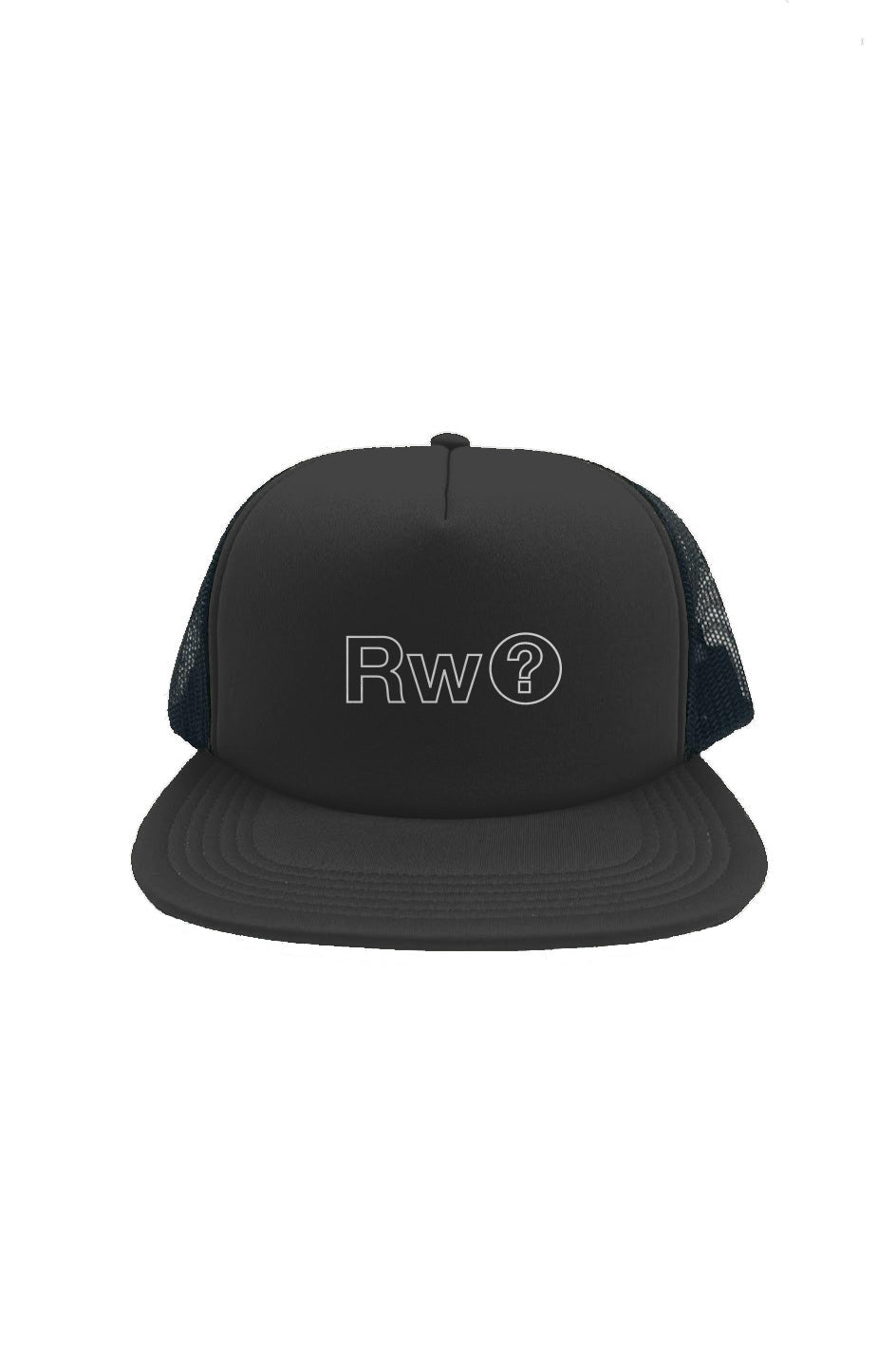 RememberWhen? RW? Foam Front Trucker Black/Black