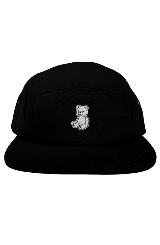 RememberWhen? Baloo 5 panel happy camper hat Black