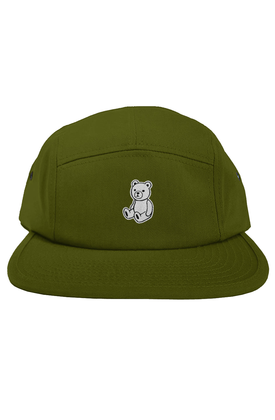 RememberWhen? Baloo 5 panel happy camper hat Olive