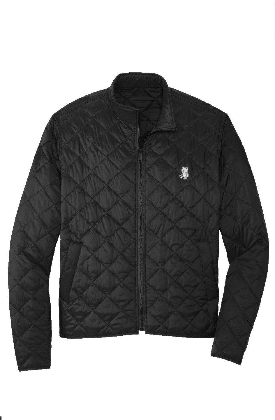 RememberWhen? Autumn Quilted Full-Zip Jacket Black