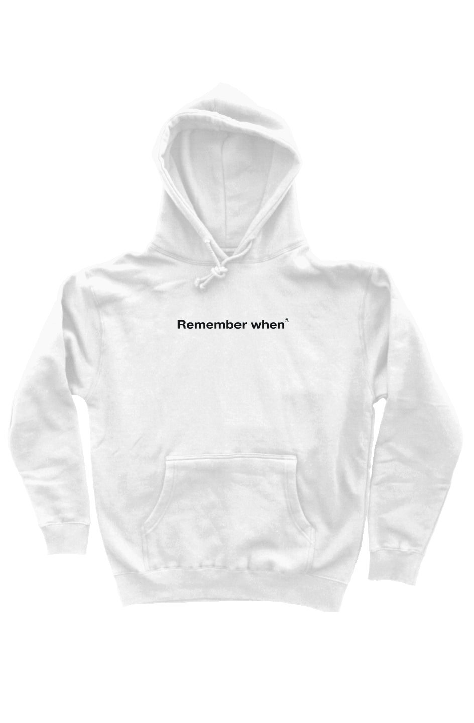 RememberWhen? Remember when Hoodie White