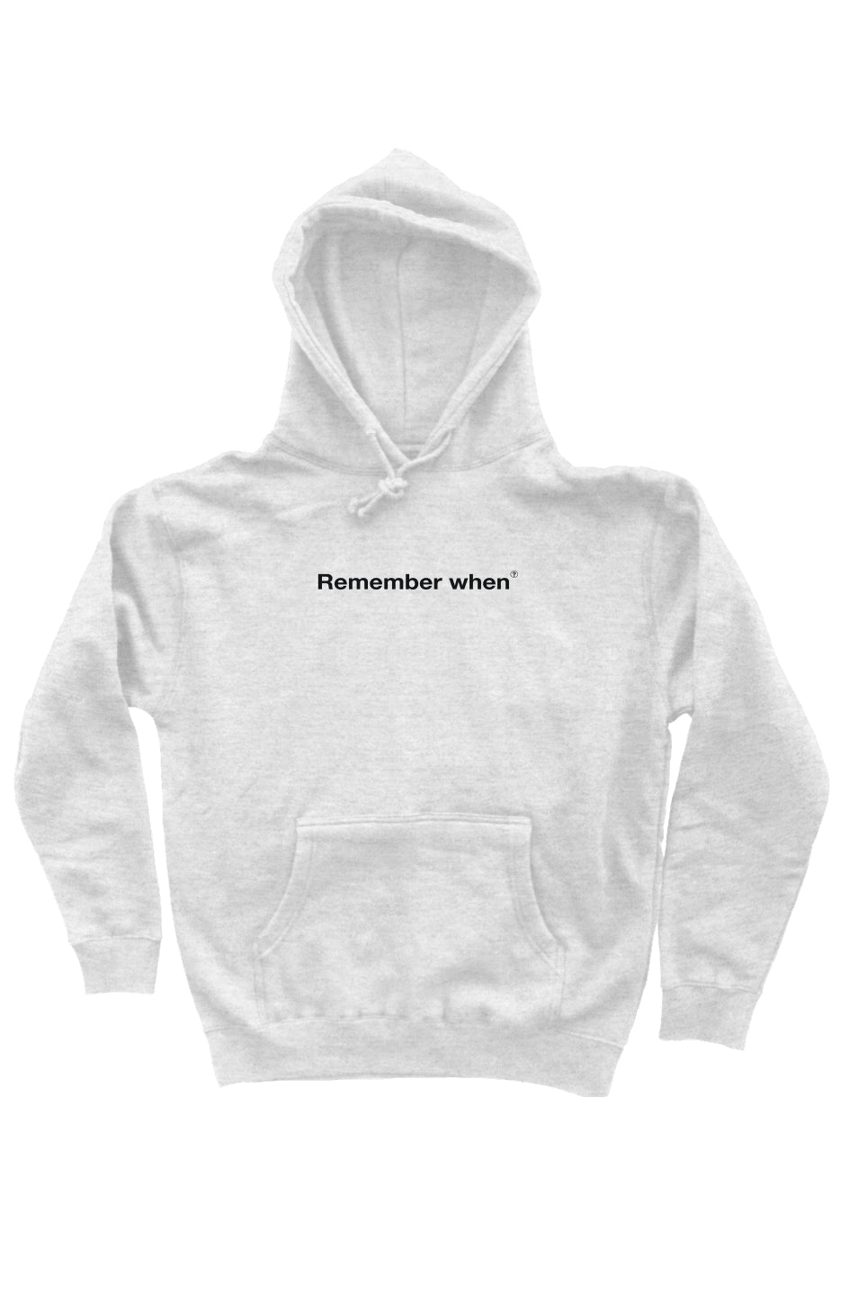 RememberWhen? Remember when Hoodie Grey Heather