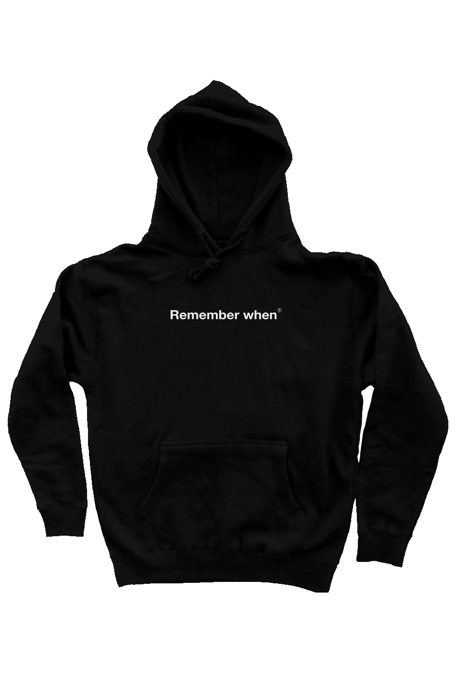 RememberWhen? Remember when Hoodie Black