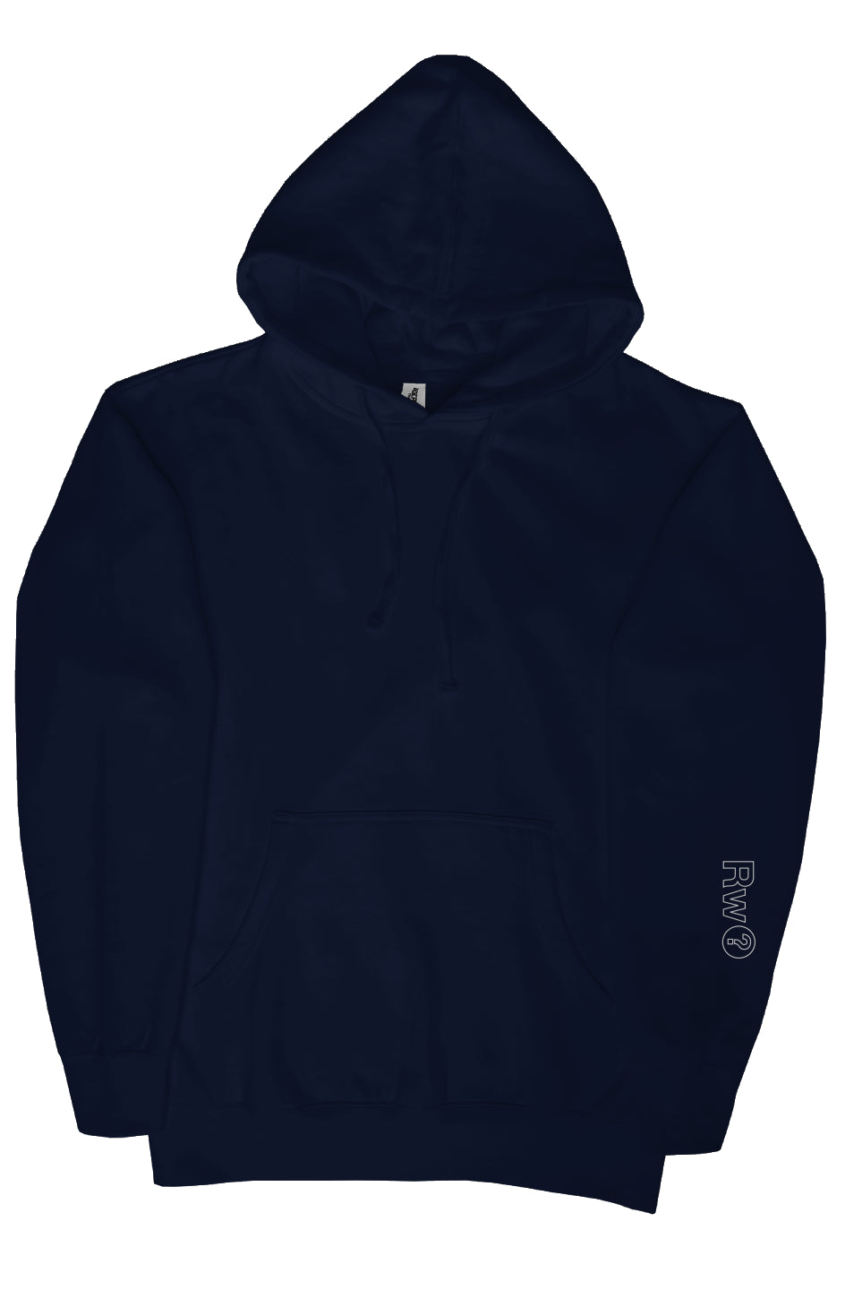 RememberWhen? Low key patch hoodie Navy