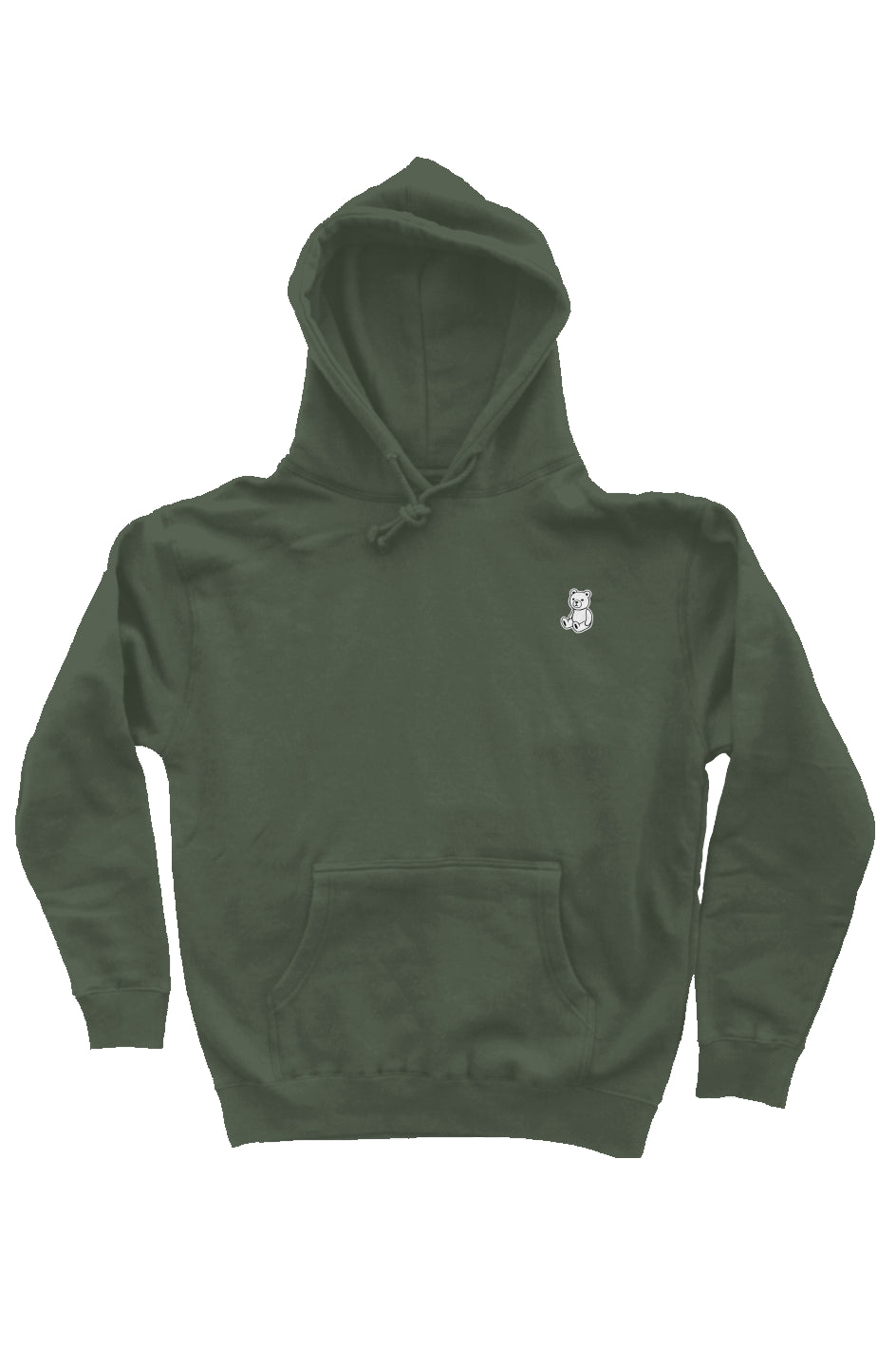 RememberWhen? Low key patch hoodie Army