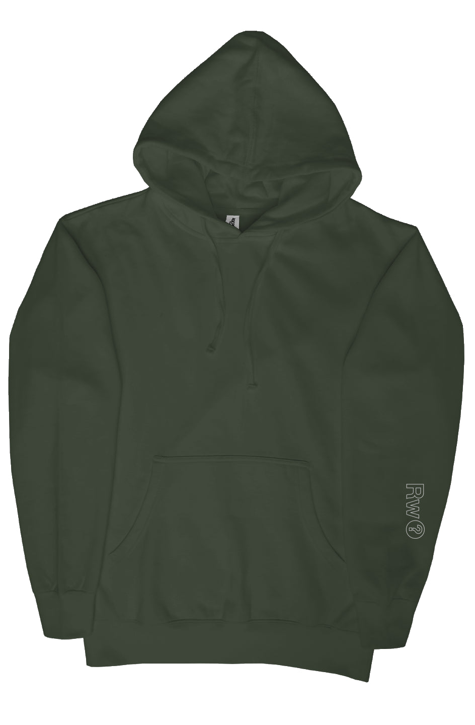 RememberWhen? Low key patch hoodie Army