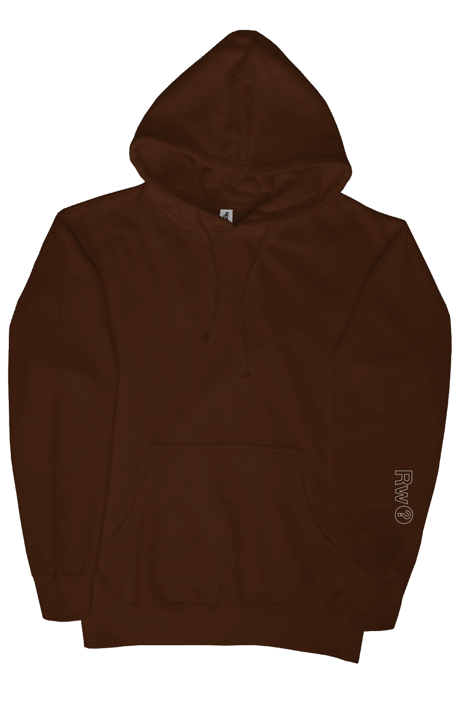 RememberWhen? Low key patch hoodie Brown