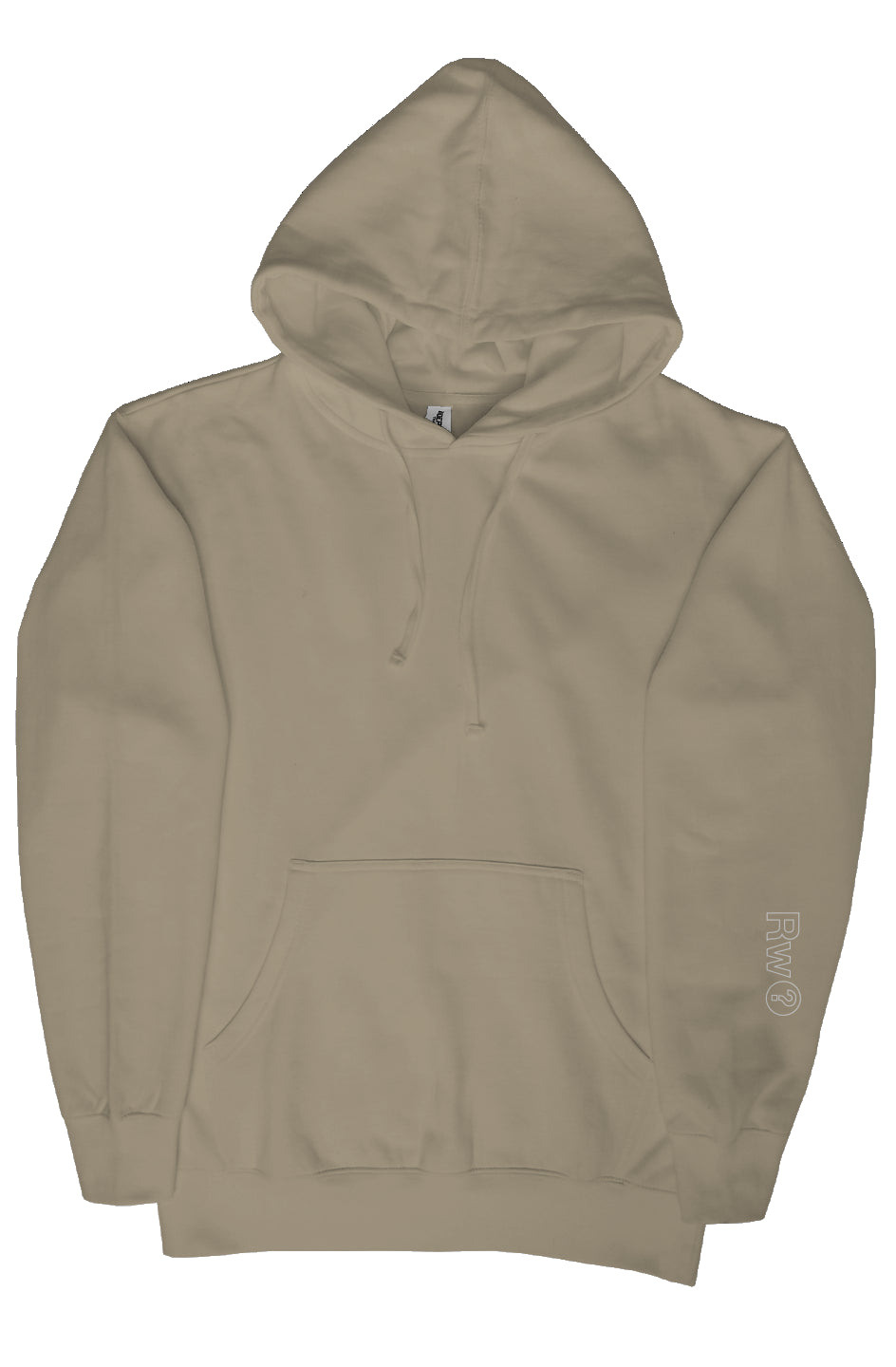 RememberWhen? Low key patch hoodie Sandstone