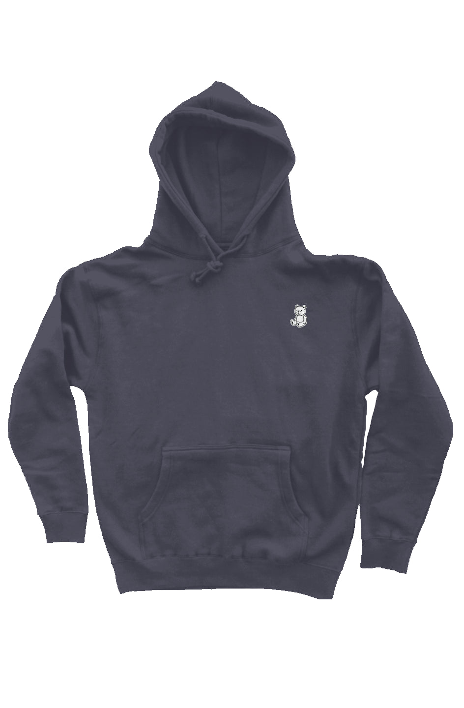 RememberWhen? Low key patch hoodie Slate Blue