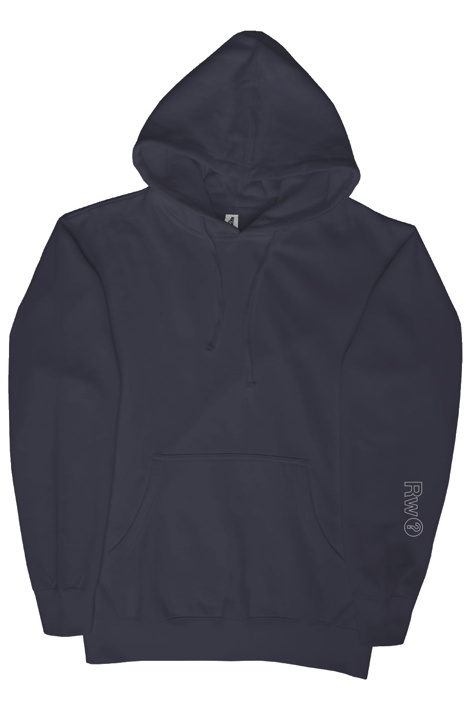 RememberWhen? Low key patch hoodie Slate Blue