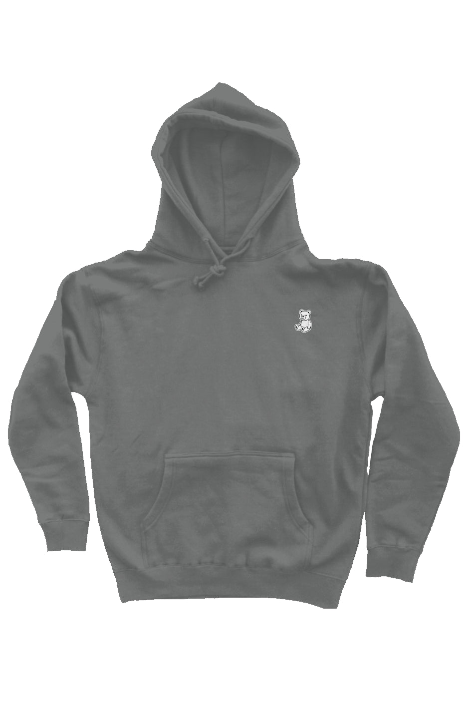 RememberWhen? Low key patch hoodie Charcoal