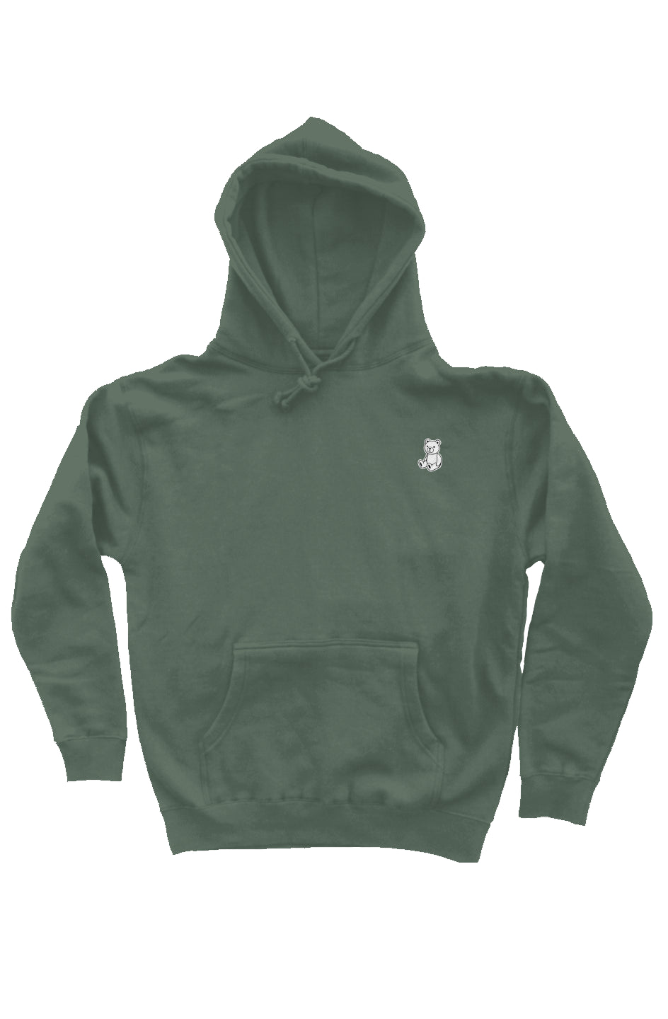 RememberWhen? Low key patch hoodie Alpine Green