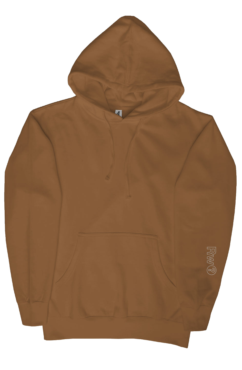 RememberWhen? Low key patch hoodie Saddle