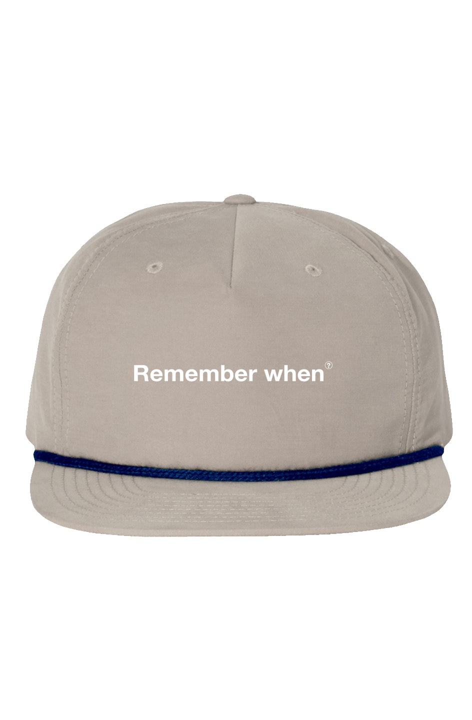 RememberWhen? WildThing Daly Golf Cap Light Grey/N