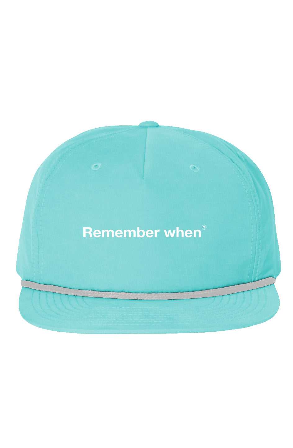 RememberWhen? WildThing Daly Golf Cap Turquoise/Wh