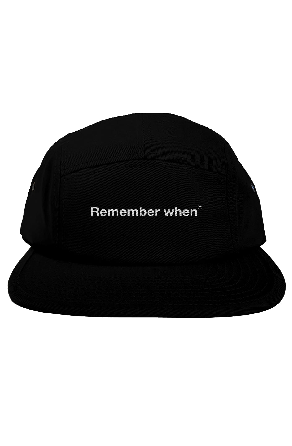 RememberWhen? Remember when Gone Camping 5 panel Black