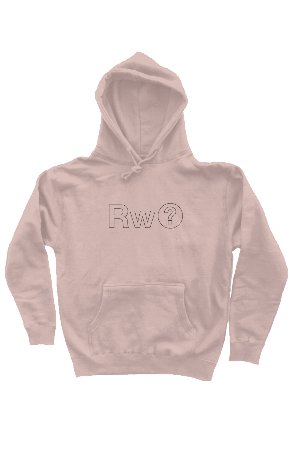 RememberWhen? Rw? Hoodie Dusty Pink