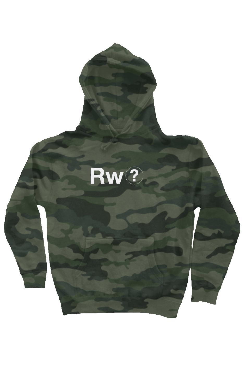 RememberWhen? Camo Rw? Hoodie Forest Camo