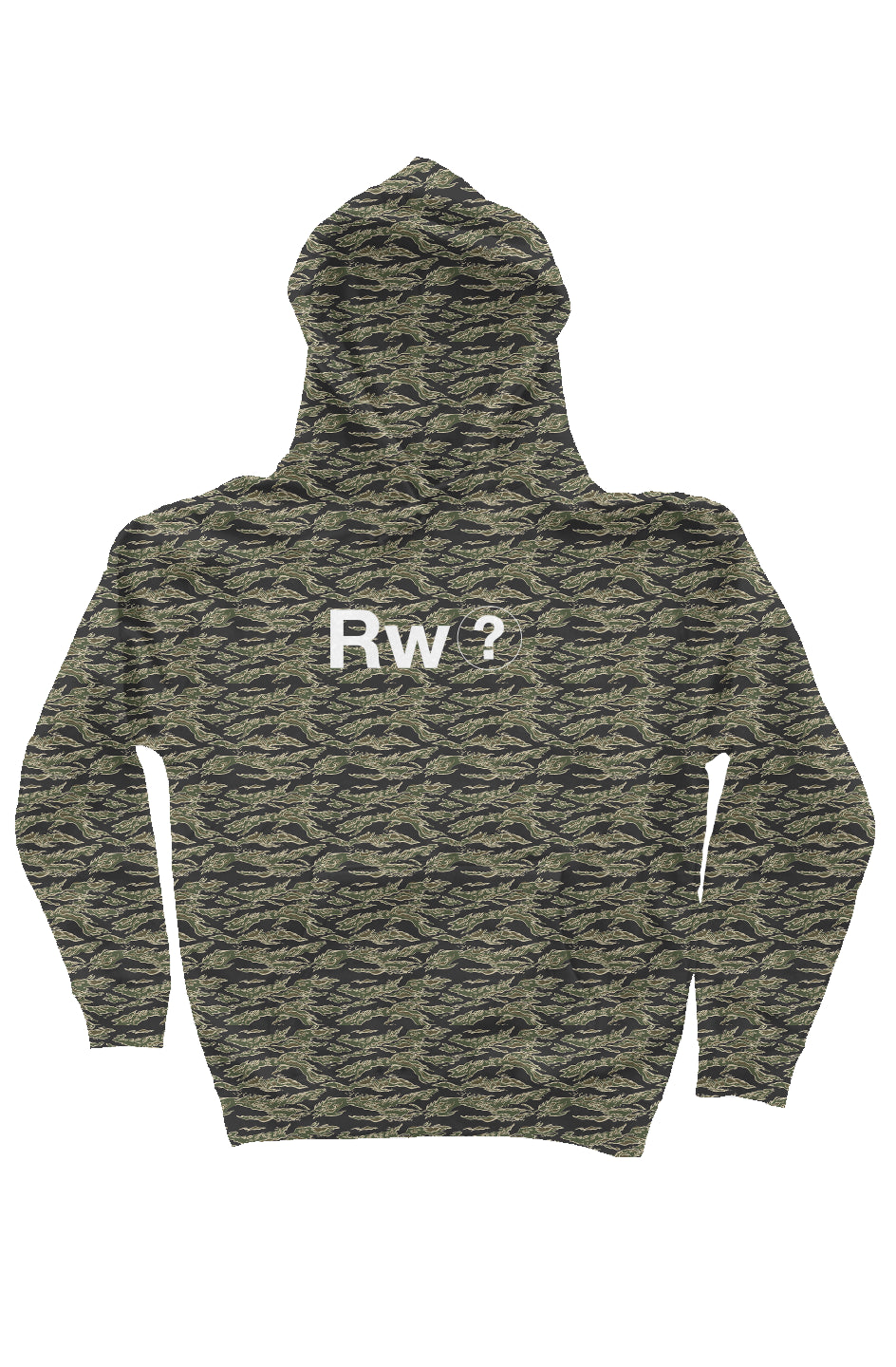 RememberWhen? Camo Rw? Hoodie Tiger Camo