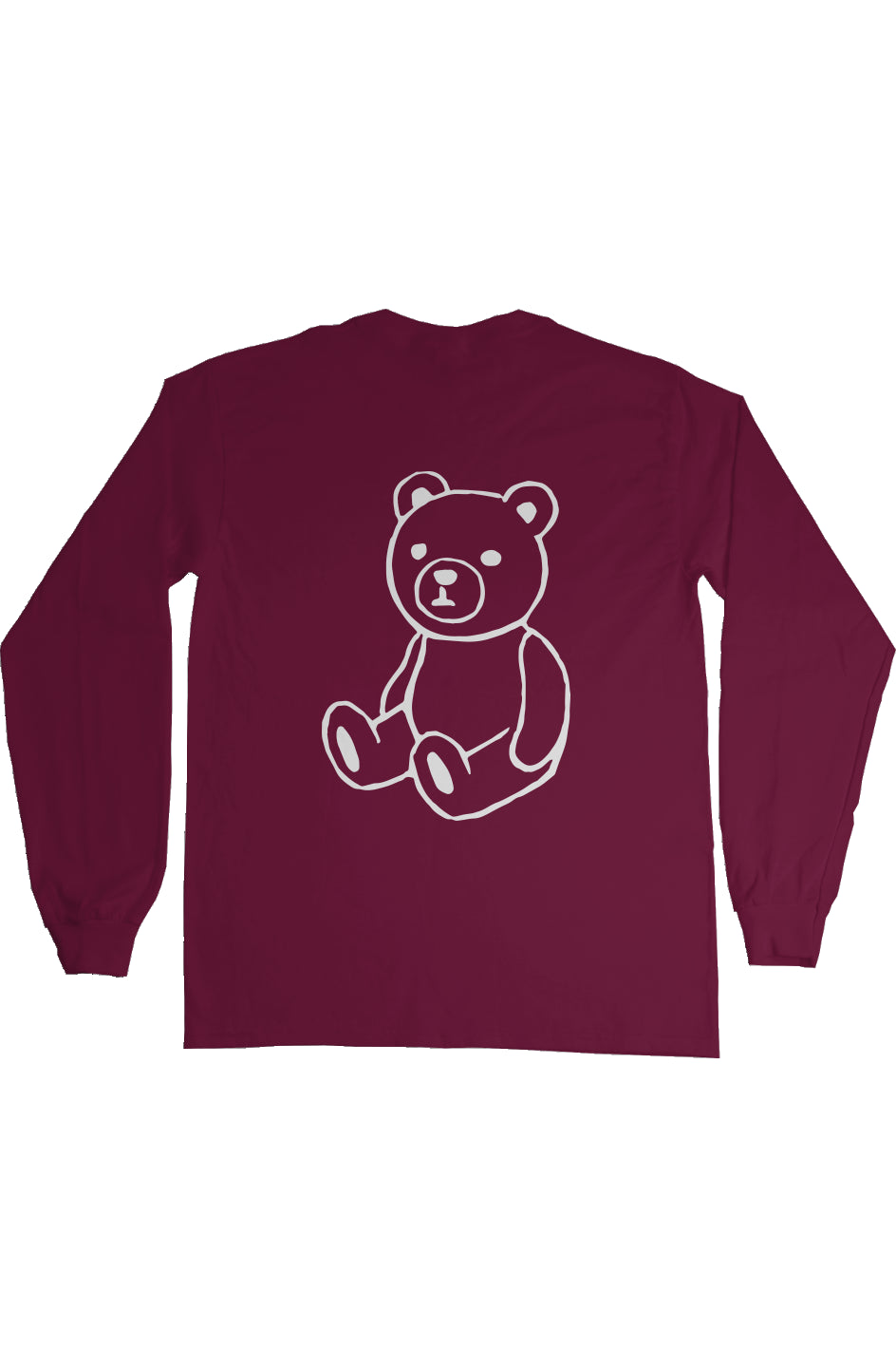 RememberWhen? All out Long sleeve tee Maroon