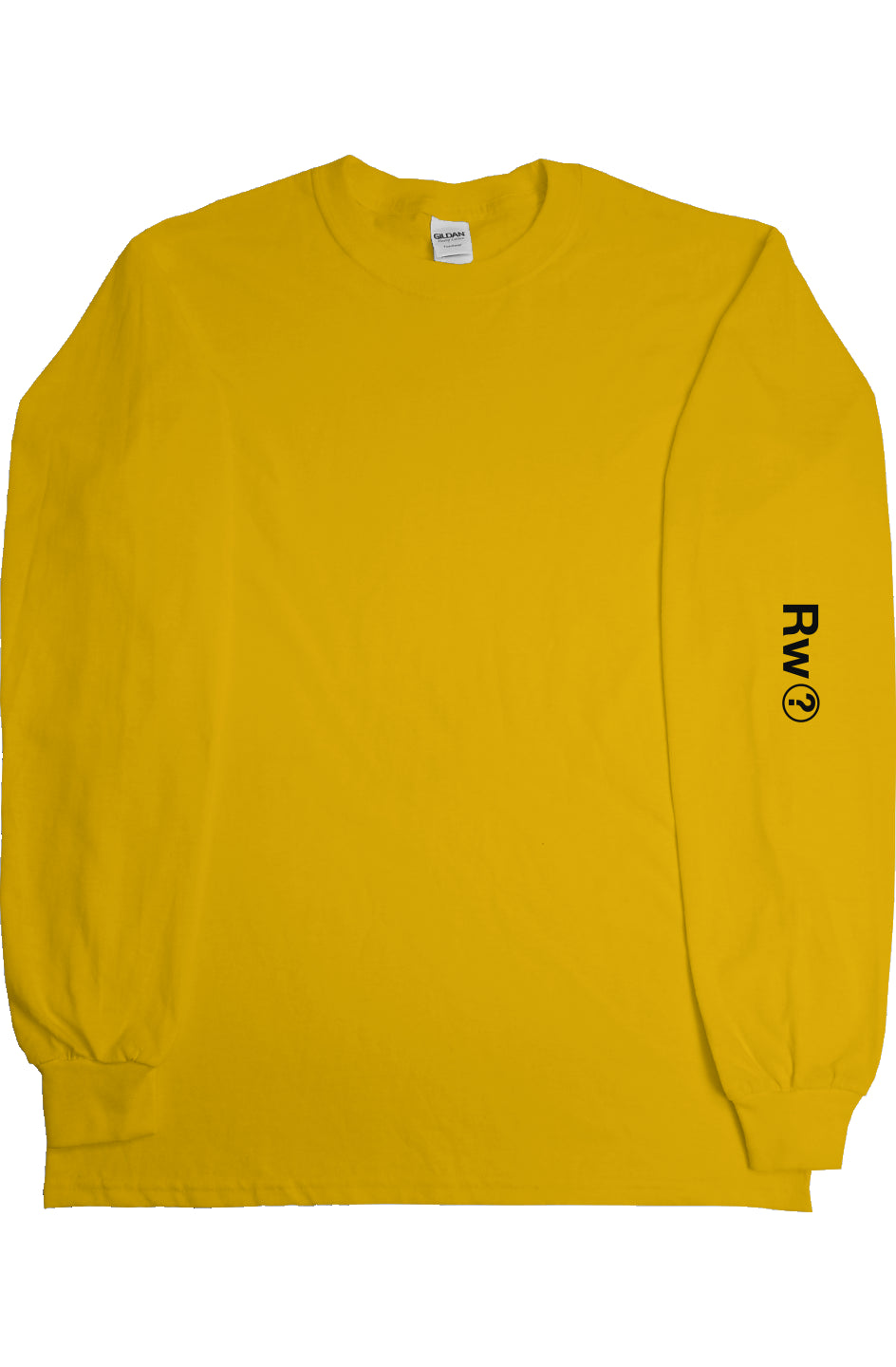 RememberWhen? All out Long sleeve tee Gold