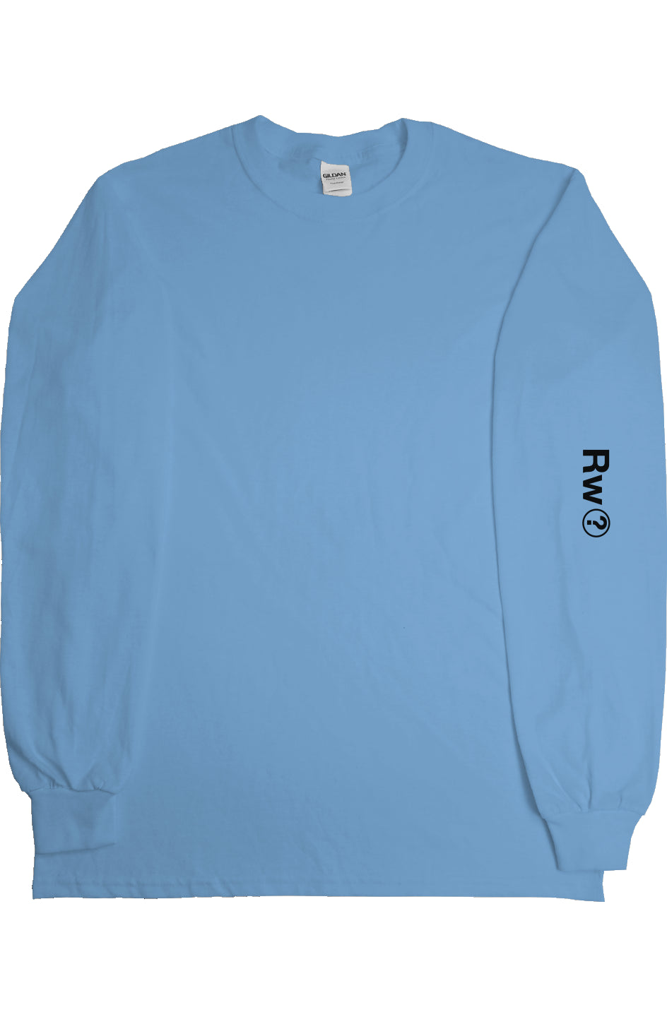 RememberWhen? All out Long sleeve tee Carolina Blu