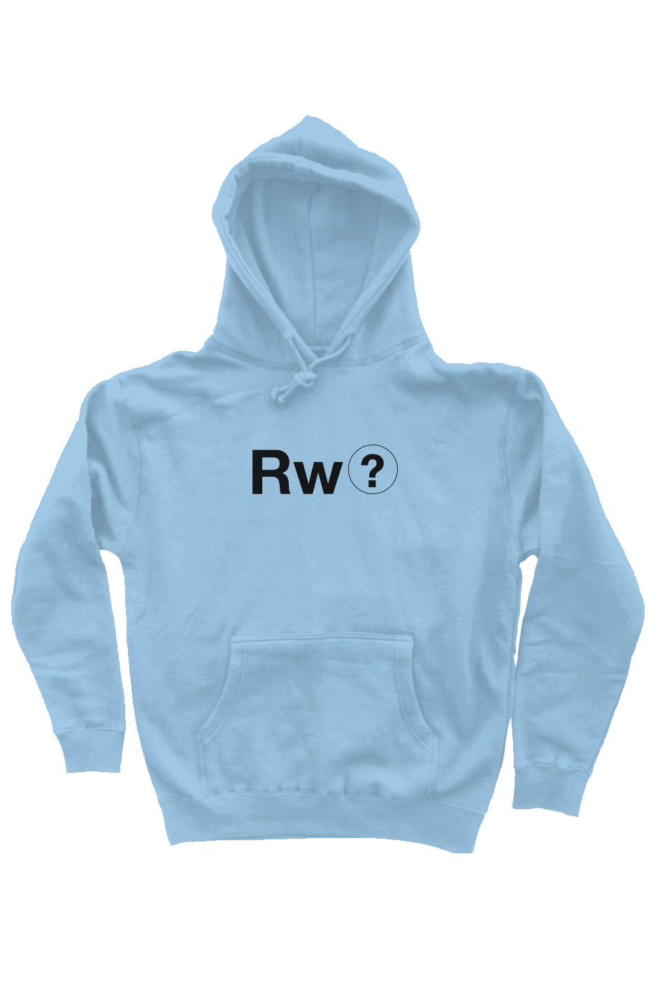 RememberWhen? Rw? Alt Hoodie Blue Aqua