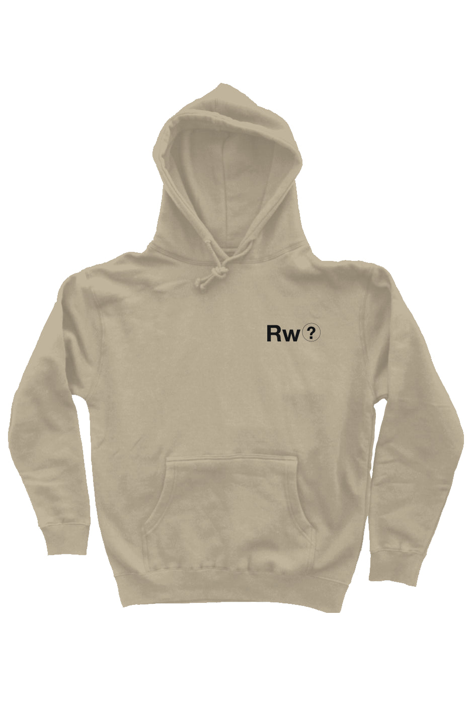 RememberWhen? Rw? Classic Logo Hoodie Sandstone