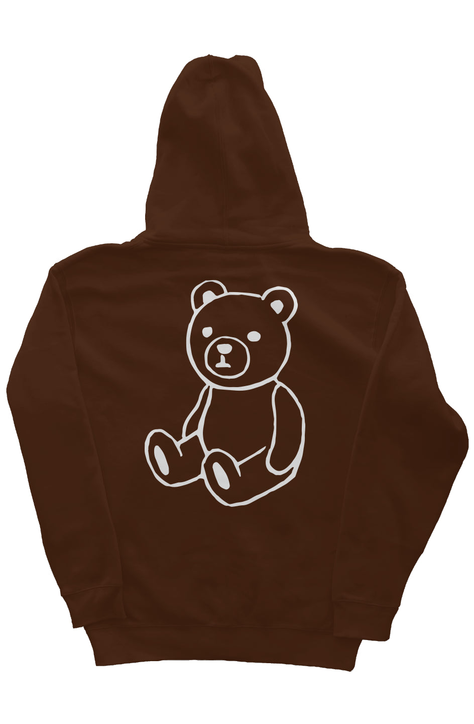 RememberWhen? Rw? Classic Logo Hoodie Brown