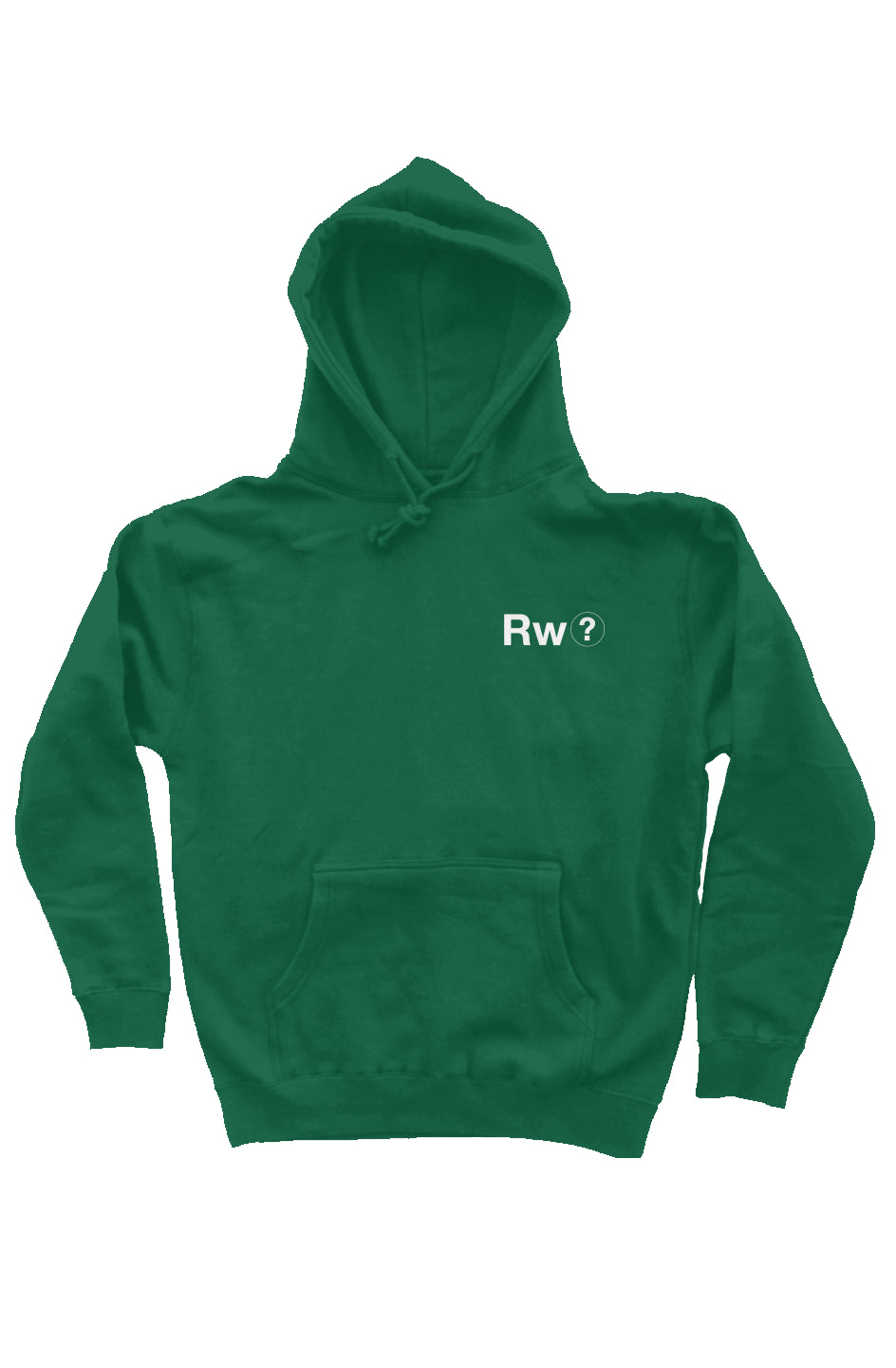 RememberWhen? Rw? Classic Logo Hoodie Dark Green