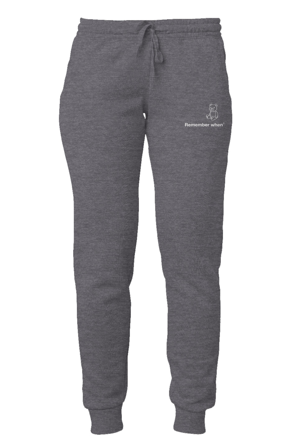 RememberWhen? Womens Leg Logo Sweatpants Shadow