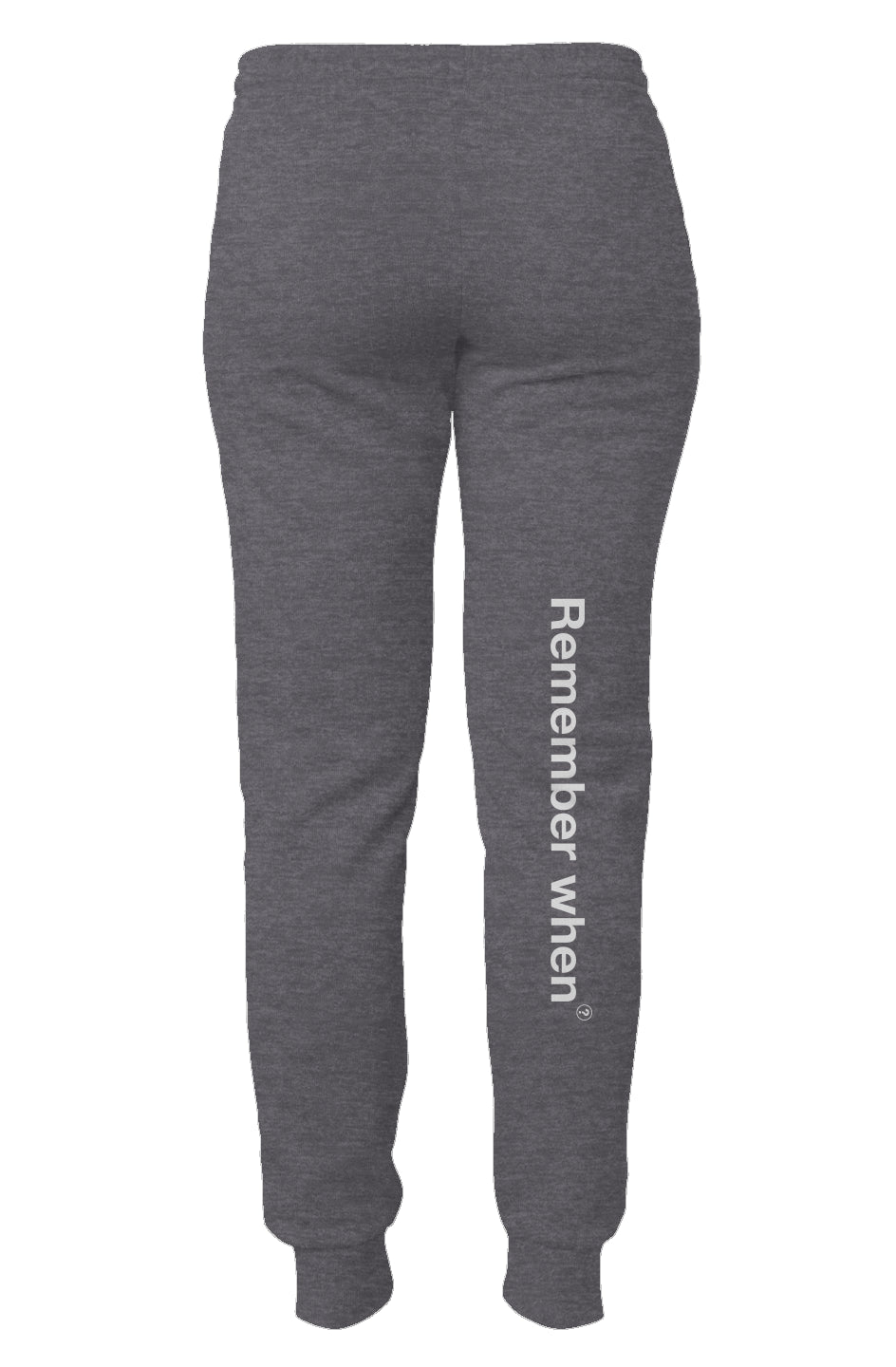 RememberWhen? Womens Leg Logo Sweatpants Shadow