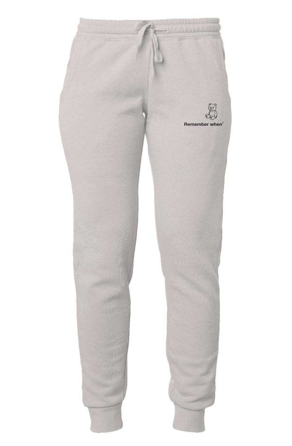 RememberWhen? Womens Leg Logo Sweatpants Bone