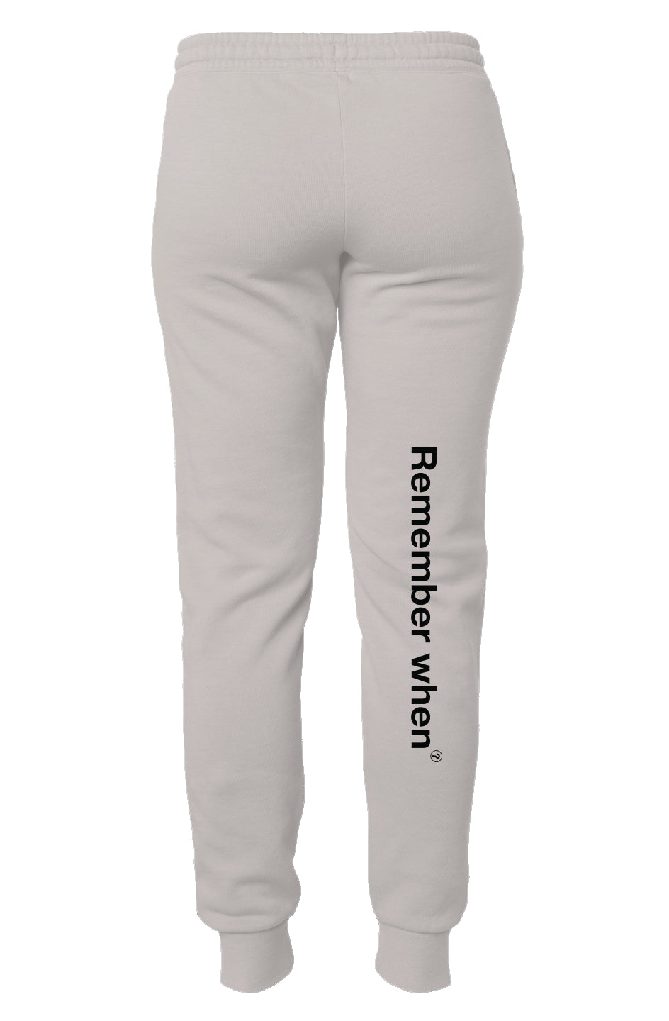 RememberWhen? Womens Leg Logo Sweatpants Bone