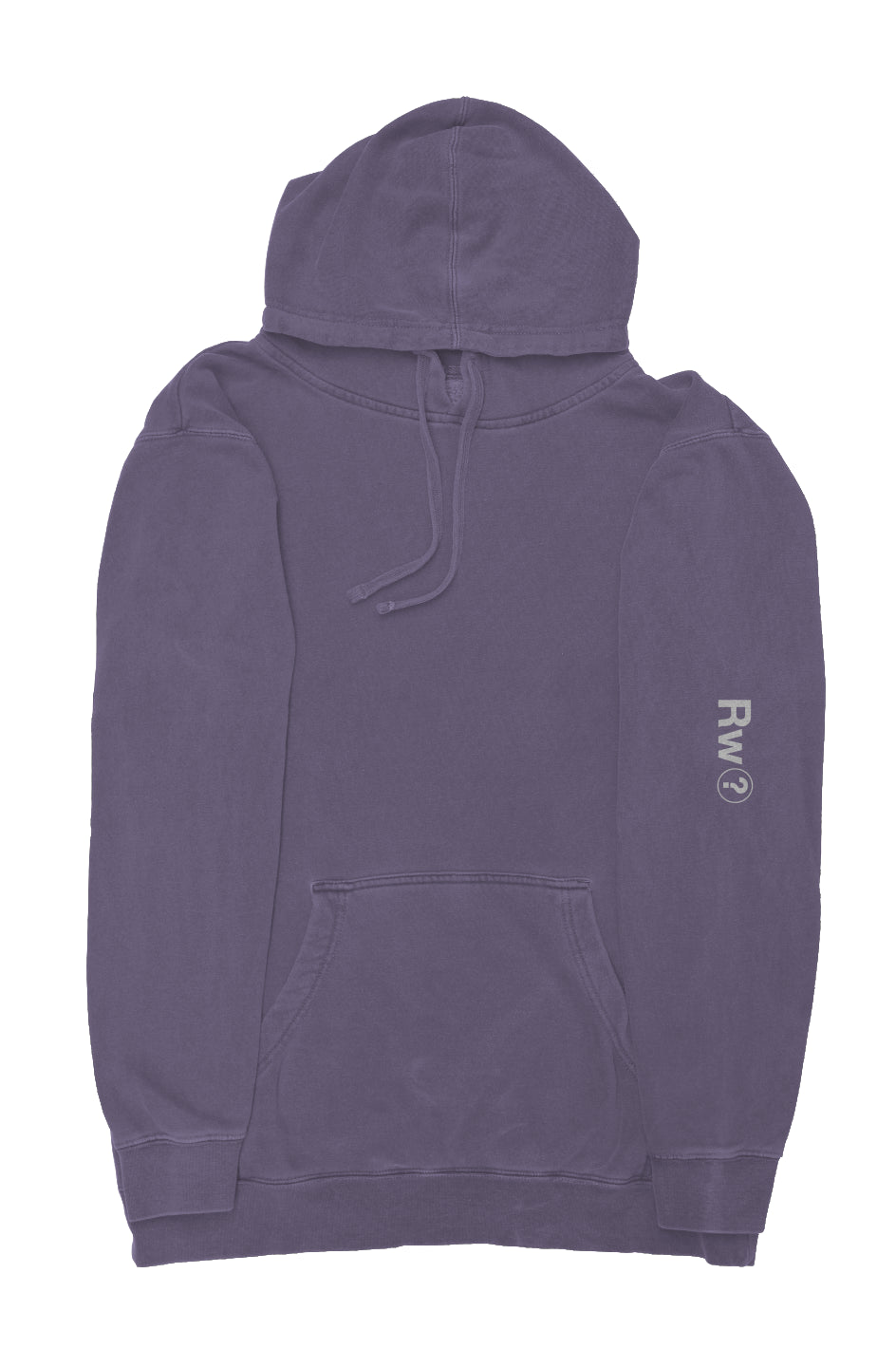 RememberWhen? Classic Pastel Hoodie White Logo Plu