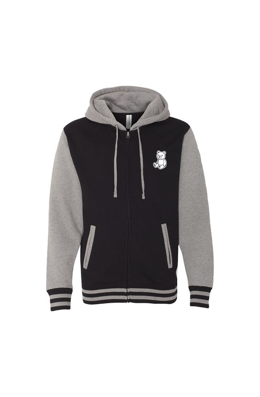 RememberWhen? Varsity Hoodie Black